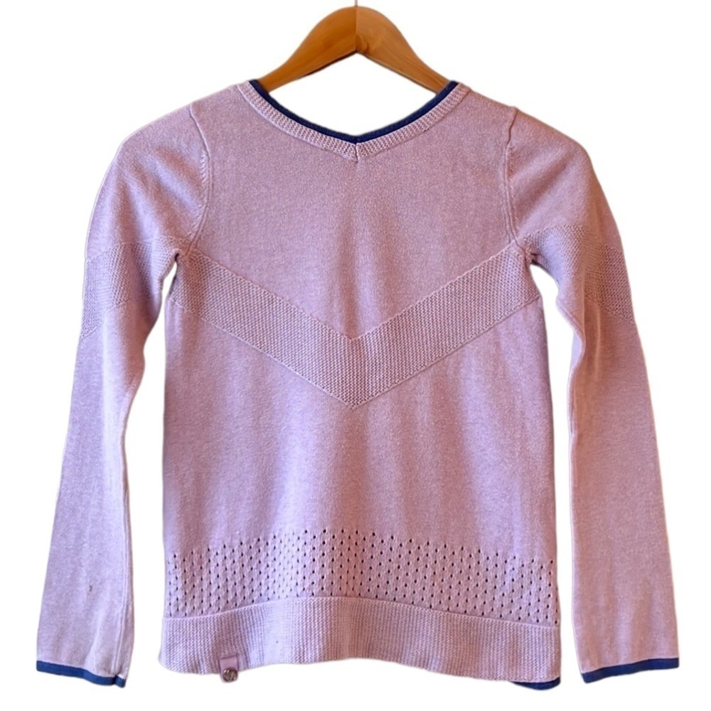 IVIVVA LULULEMON Light Purple Pique Step Pullover Size 10 (Girl)